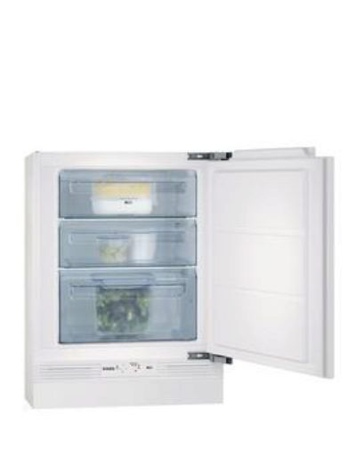 Aeg Agn58210F0 60Cm Wide Integrated Under Counter Freezer - White